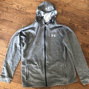 Men’s XL Under Armour hoodie in grey